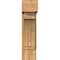 Ekena Millwork Imperial Block Rough Sawn Bracket w/ Offset Brace, Western Red Cedar, 8"W x 20"D x 32"H BKT0806X20X32IMP05RWR - alternate 4